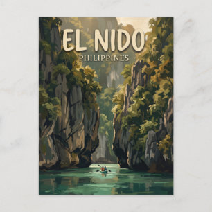 Kleine Lagune El Nido Filipijnen Briefkaart
