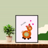 Kleine Lama Poster