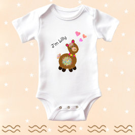 Kleine Lama Romper