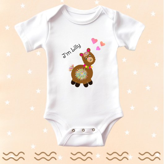 Kleine Lama Romper