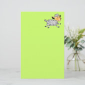 Kleine lammeren briefpapier (Staand voorkant)