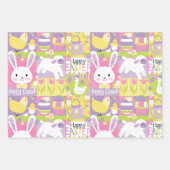 Kleine lammeren en Bunnies Inpakpapier Vel (Voorkant 2)