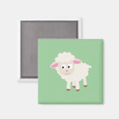 Kleine lammeren magneet (Voorkant / Achterkant)