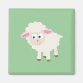 Kleine lammeren magneet (Voorkant)