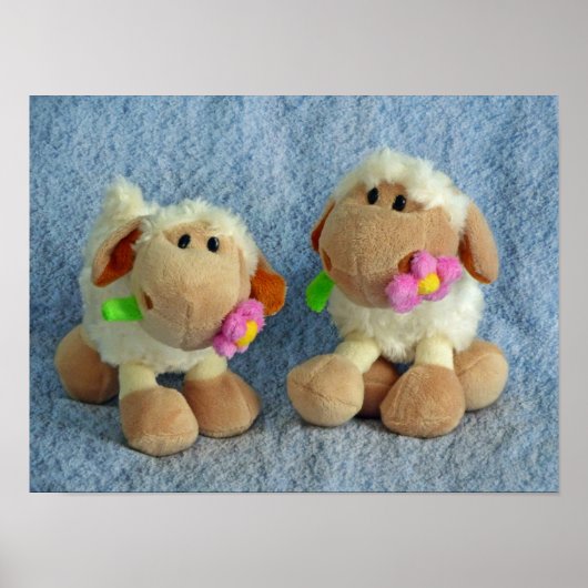 Kleine lammeren poster (Voorkant)