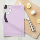 Kleine lamskeuken handdoek (Quarter Fold)