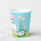 Kleine lamspapierbekertjes papieren bekers (Rechts)