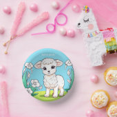 Kleine lamspapierschaal papieren kommen (Feest)