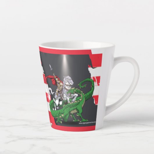 Kleine latte mok (Rechts)