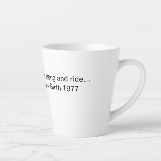 Kleine latte Mok (Rechts)