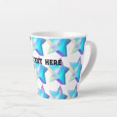 Kleine Latte-mok, 12 oz drinkware Latte-mokken Kop (Rechterhoek)