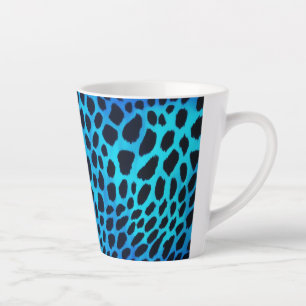 Kleine Latte Mok - 12 oz Eclectische dierenprint