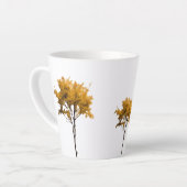 Kleine Latte Mok, 12 oz - Tree of Life Design Mok (Linkerhoek)