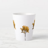 Kleine Latte Mok, 12 oz - Tree of Life Design Mok (Voorkant)
