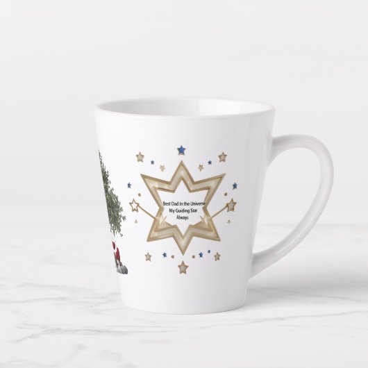Kleine Latte Mok - Beste vader in het universum (Rechts)