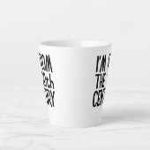 Kleine Latte-mok - Ik kom uit de 20e eeuw Latte Mok (Voorkant)