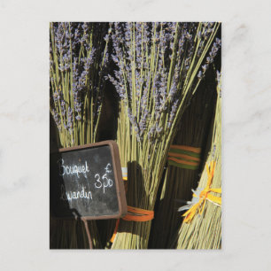 Kleine lavenblikjes briefkaart