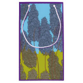 Kleine Lavendel Gift Bag Klein Cadeauzakje (Achterkant)