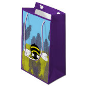 Kleine Lavendel Gift Bag Klein Cadeauzakje (Voorkant Gekanteld)