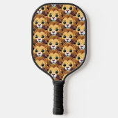 Kleine Leeuw Gepersonaliseerde Pickleball Paddle (Achterkant)
