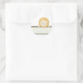 Kleine Leeuw {Groen} | STICKERS (Tas)