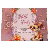 Kleine leeuw groot cadeauzakje (Voorkant)