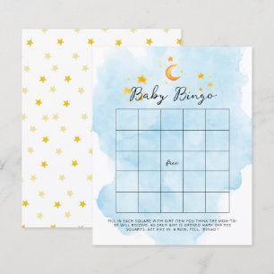 Kleine Leeuw Het is een Jongen Aquarel Blauwe Baby