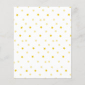 Kleine leeuw is een Waterverf blauw voorspelling (Achterkant)