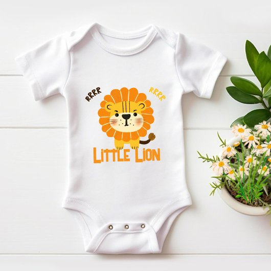 Kleine leeuw romper