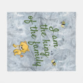 Kleine leeuwenkooi fleece deken (Voorkant (Horizontaal))