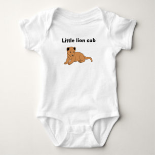 Kleine leeuwenwelp romper