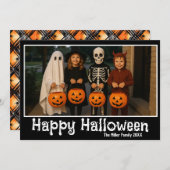 Kleine Legends van Halloween Feestdagenkaart (Voorkant / Achterkant)