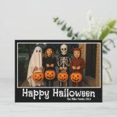 Kleine Legends van Halloween Feestdagenkaart (Staand voorkant)