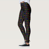 Kleine Leggings met driehoeken Patroonkleuren (Links)