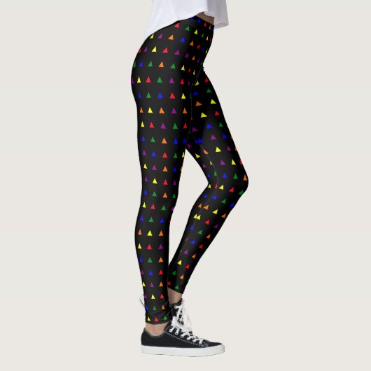 Kleine Leggings met driehoeken Patroonkleuren (Rechts)