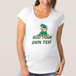 Kleine Leprechaun - Voeg je eigen tekst toe T-shirt