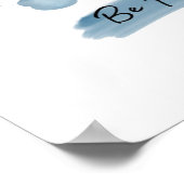 Kleine lessen olifant uit de wolk poster (Hoek)