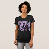 Kleine letters, Letterstijl T-shirt (Voorkant volledig)
