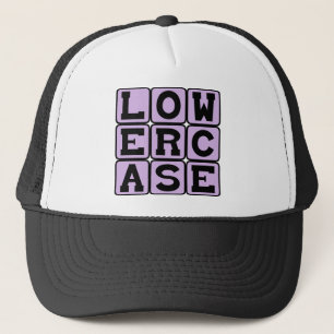 Kleine letters, Lettertype Trucker Pet
