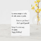 Kleine lettertjes 'het is niet, Google het' verjaa Kaart (Gele Bloem)