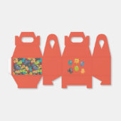 Kleine leuke grappige monsters bedankdoosjes (Uitgevouwen)