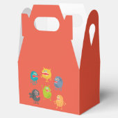 Kleine leuke grappige monsters bedankdoosjes (Geopend)