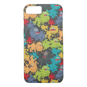 Kleine leuke grappige monsters Case-Mate iPhone case (Achterkant)