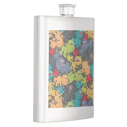 Kleine leuke grappige monsters flacon (Rechts)