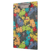 Kleine leuke grappige monsters klembord (Links)