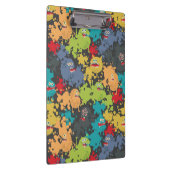 Kleine leuke grappige monsters klembord (Rechts)