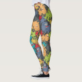 Kleine leuke grappige monsters leggings (Links)