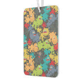 Kleine leuke grappige monsters luchtverfrisser (Links)