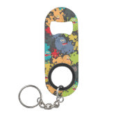 Kleine leuke grappige monsters mini flessenopener (Voorkant)