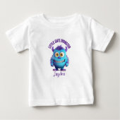 Kleine Leuke Monster Paarse Horens Gepersonaliseer (Voorkant)